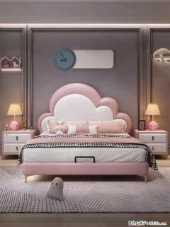 佛山大厂货，高质量仿真皮，实木床边，高密度海绵，带实木床板，全新包装，特价处理 - 铜仁28生活网 tr.28life.com