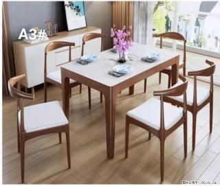 T08高级长方桌，胡桃色  1.35米带炉一桌四椅650元，现货11套。 - 铜仁28生活网 tr.28life.com